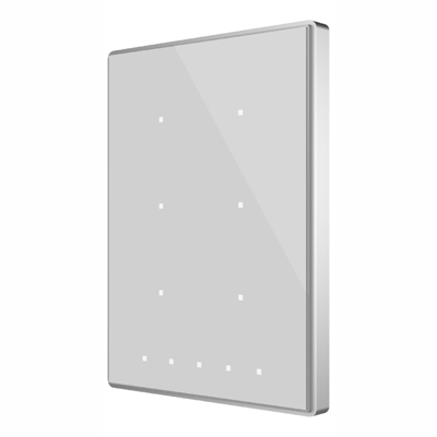 [ZEZVI-TMDP6-PS] Zennio TMD Plus 6 (PVC - Argent)