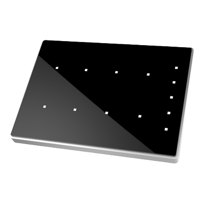 [ZEZVI-TMDP8-AA] Zennio TMD Plus 8 (Aluminium - Anthracite)