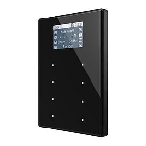 Zennio TMD-Display View (Aluminium - Antraciet)