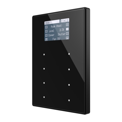 Zennio TMD-Display View (Aluminium - Antraciet)