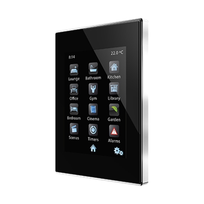 Zennio Z41 Pro (Aluminium Frame - Antraciet)