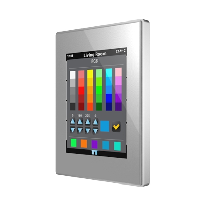 Zennio Z41 Pro (Aluminium Frame - Argent)