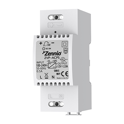 [ZEZVP-ACPS] Zennio GetFace IP - Power Supply 12VDC