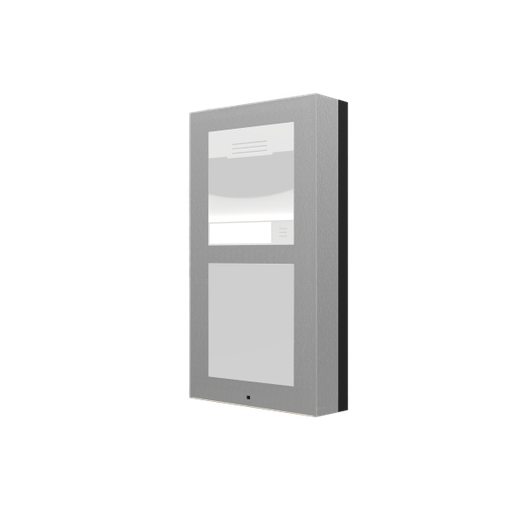 [ZEZVP-CB2M] Zennio GetFace IP - Opbouw installatieframe - 2 modules (RVS)