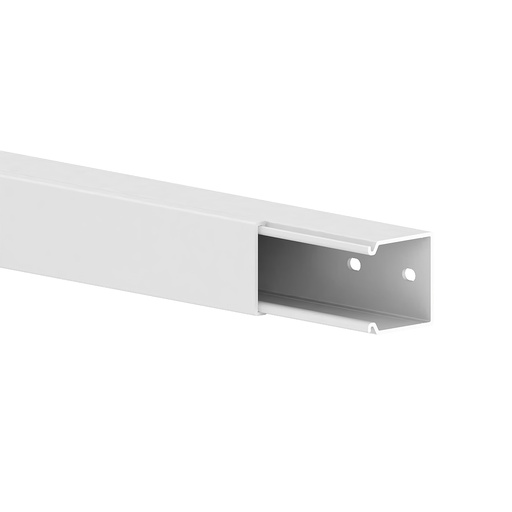 [GK11027] GGK LFG - 30x30, Goulotte (RAL 9010 - Blanc alpin) - UE=50