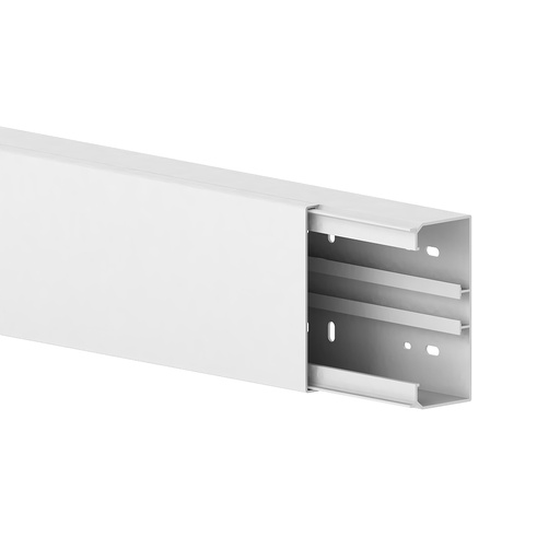 [GK11034] GGK FB - 60x130, Installatiekanaal (RAL 9010 - Polarwit) - VPE=10