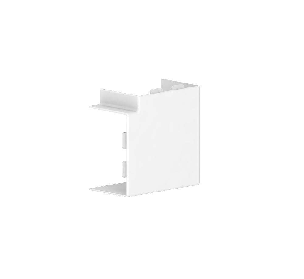 GGK LFG - 60x90, Angle plat (RAL 9010 - Blanc alpin) - UE=2