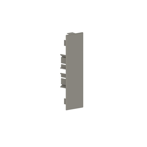 [GK1190] GGK FB - 60x200, Embout (RAL 7030 - Gris pierre) - UE=2