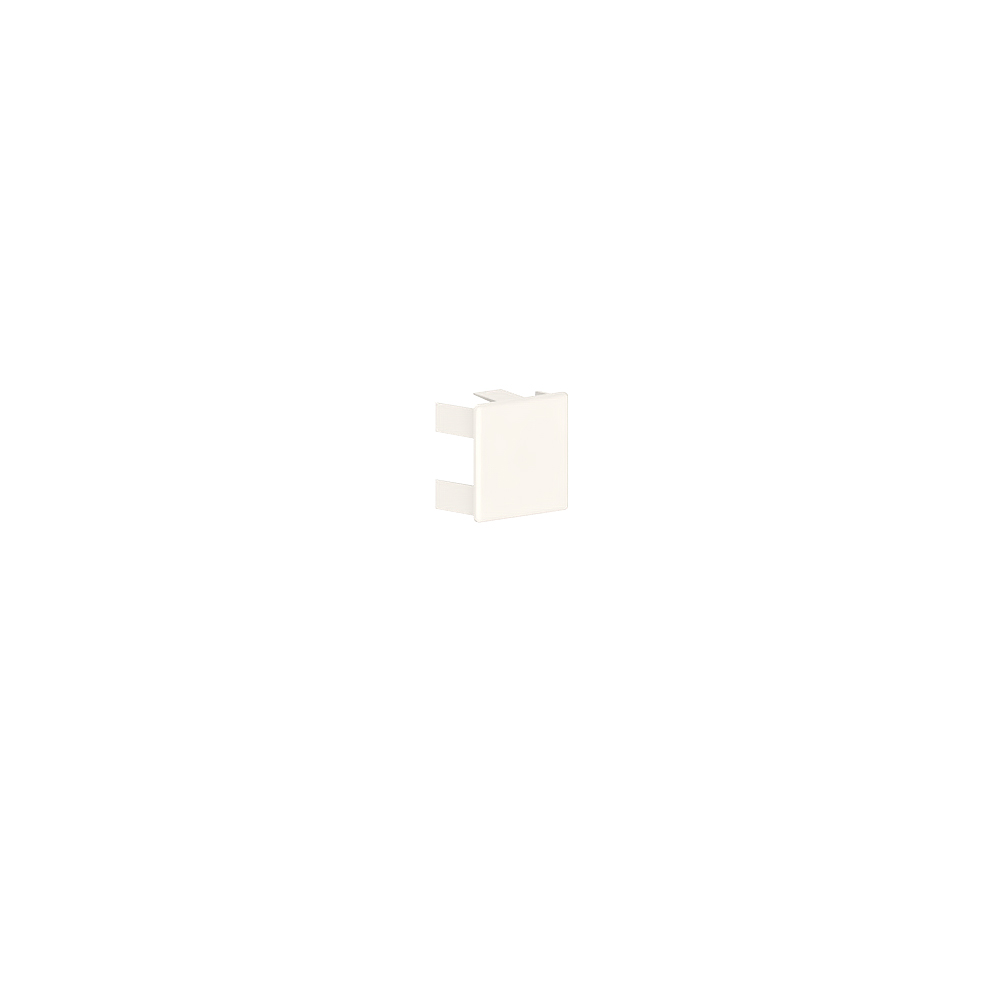 GGK LFG - 40x40, Eindstuk (RAL 9001 - Crèmewit) - VPE=4