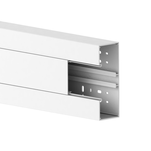 [GK18040] GGK BR - 60x170/80 Set = wandgoot en deksel (RAL 9010 - Polarwit) - VPE=8