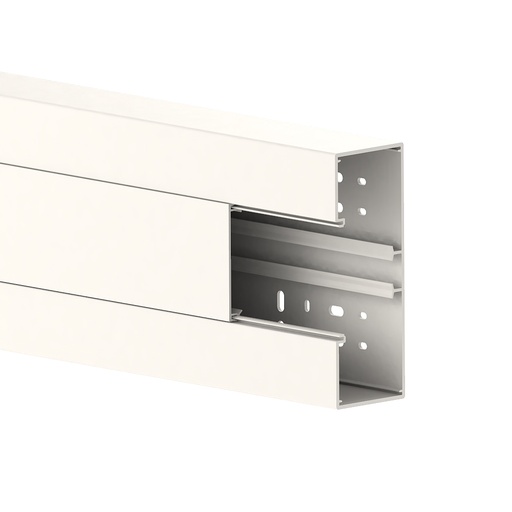 [GK18044] GGK BR - 60x170/80 Set = wandgoot en deksel (RAL 9001 - Crèmewit) - VPE=8