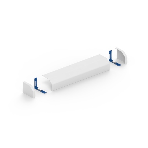 [GK18060] GGK RK 110x150 afdekking voor verdeelkast, 800mm, Set, p-wit (9010) - VPE=1