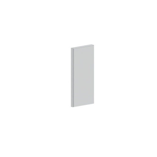 [GK18245] GGK Micro-BRA - 65x130/45, DUO Eindstuk, 3-z (Geanodiseerd aluminium) - VPE=1