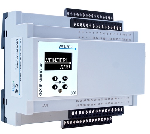[WZ5238] Weinzierl KNX Multi IO 580 (IP)