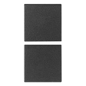 Vimar Arké - 2 halve knoppen 1M (Blanco - Grijs)