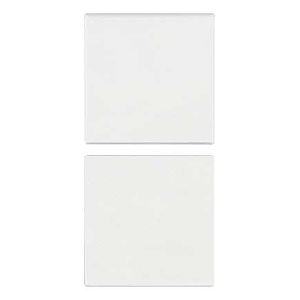 Vimar Arké - 2 halve knoppen 1M (Blanco - Wit)