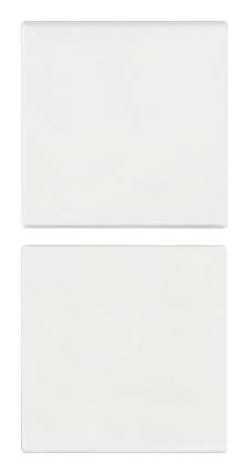 [VI19751.0.B] Vimar Arké - 2 halve knoppen 1M (Blanco - Wit)