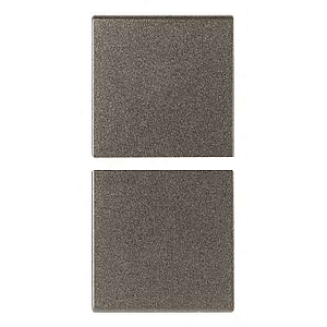 Vimar Arké - 2 halve knoppen 1M (Blanco - Metaal)