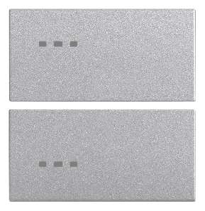 [VI20752.N] Vimar Eikon Evo/Exé - 2 halve knoppen 2M (Custom - Next)