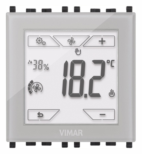 [VI02952.BN] Vimar KNX Touchthermostaat 2M (Neutral)
