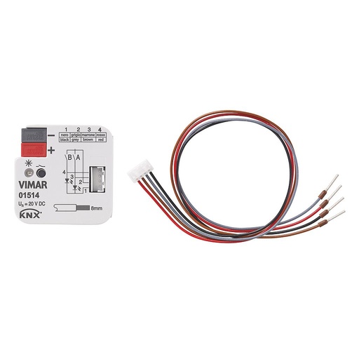 [VI01514] Vimar KNX 2 inputs/outputs interface LED KNX