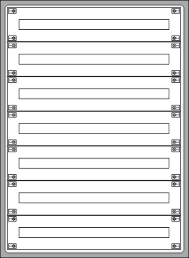 [ET7x36.A] ETI Solid GSX - Opbouwverdeelkast 7R/252M