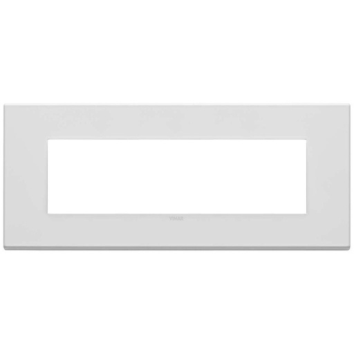 [VI22657.01] Vimar Eikon Exé - Plaque de Recouvrement 7M (Métal - Mat Blanc)