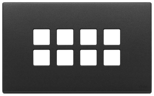 [VI22694.03] Vimar Eikon Exé Flat - Plaque de recouvrement 4Mx8 (Anthracite)