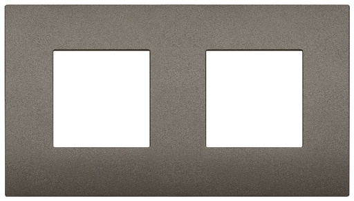 [VI19643.80] Vimar Arké Classic - Color-Tech 4M - 2+2x71 (Technopolymeer - Metaallook)