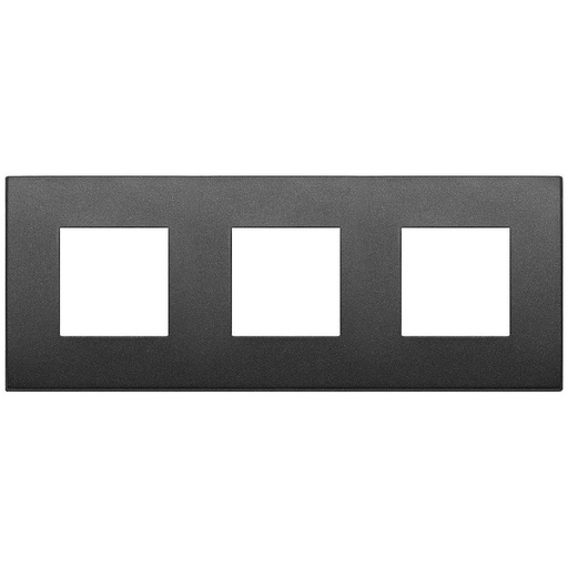 [VI19644.01] Vimar Arké Classic - Metal-Color 6M - 2+2+2x71 (Metaal - Mat grafiet)