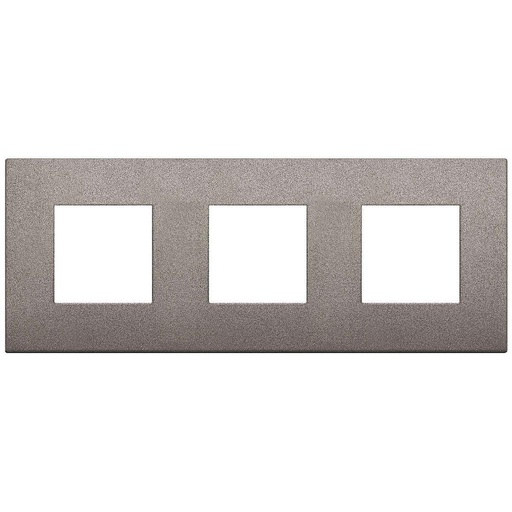 [VI19644.04] Vimar Arké Classic - Metal-Color 6M - 2+2+2x71 (Métal - Mat titanium)