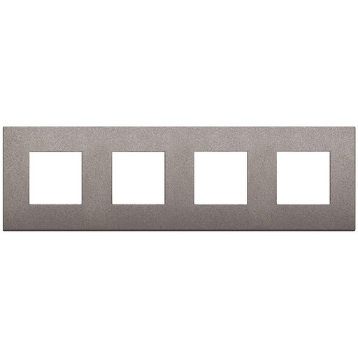 [VI19669.04] Vimar Arké Classic - Metal-Color 8M - 2+2+2+2x71 (Metaal - Mat titanium)