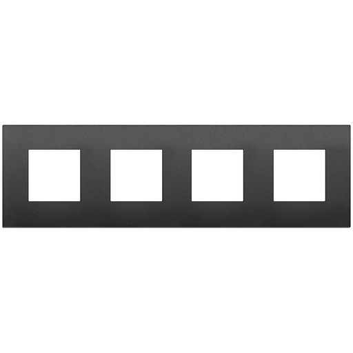 [VI19669.71] Vimar Arké Classic - Tecno-Basic 8M - 2+2+2+2x71 (Technopolymeer - Zwart)