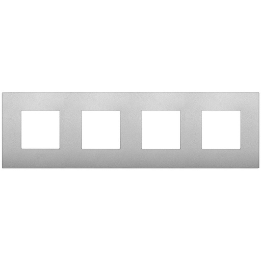 [VI19669.79] Vimar Arké Classic - Color-Tech 8M - 2+2+2+2x71 (Technopolymère - Mat zilver)