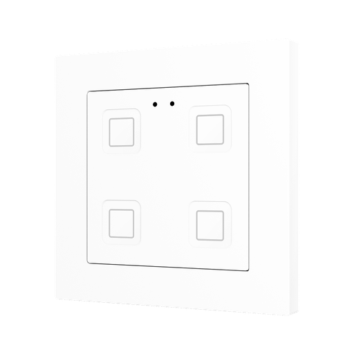 [ZEZVIT55X4W] Zennio Tecla 55 X4 (Wit)