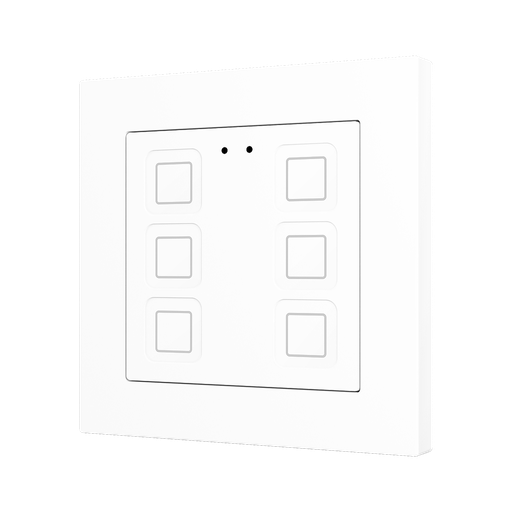 [ZEZVIT55X6W] Zennio Tecla 55 X6 (Wit)