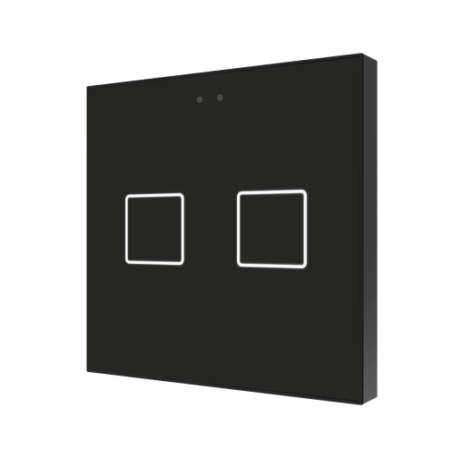 [ZEZVIF2V2A] Zennio Flat 2 v2 (Anthracite)