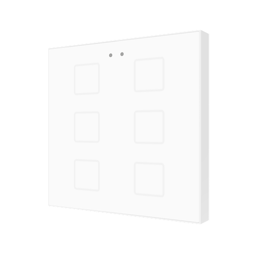 [ZEZVIF6V2W] Zennio Flat 6 v2 (Blanc)