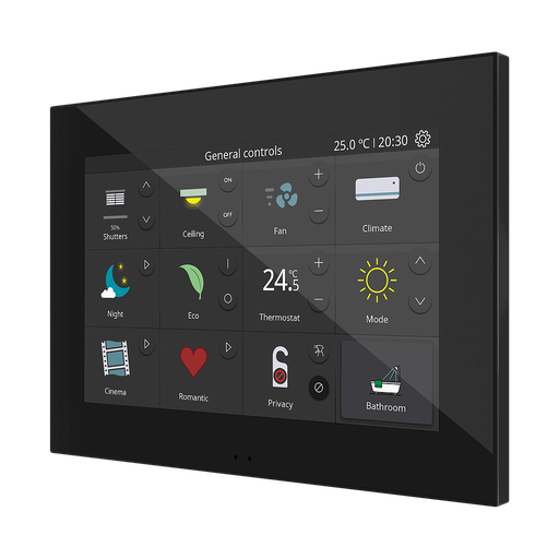 [ZEZVIZ70V2A] Zennio Z70 v2 (Anthracite)