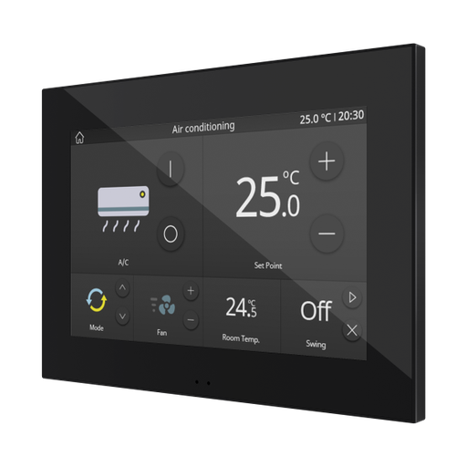 [ZEZVIZ70V2A] Zennio Z70 v2 (Antraciet)