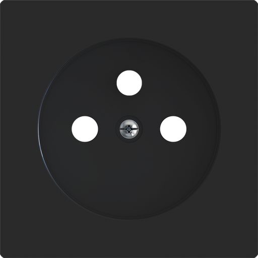 [ZE830000605] Zennio ZS55 - Enjoliveur prise terre (Antracite)