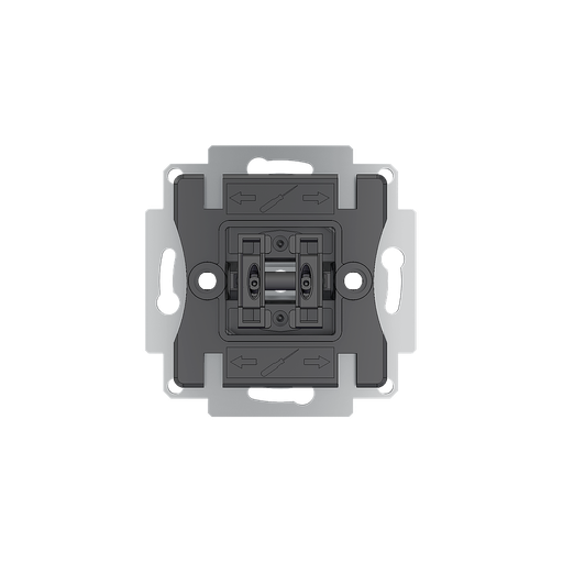 [ZE8300018] Zennio ZS55 - Dubbele tuimelschakelaarinsert - VPE=10