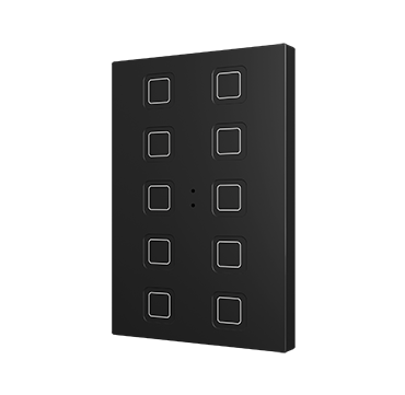 [ZEZVITXLX10A] Zennio Tecla XL X10 (noir)