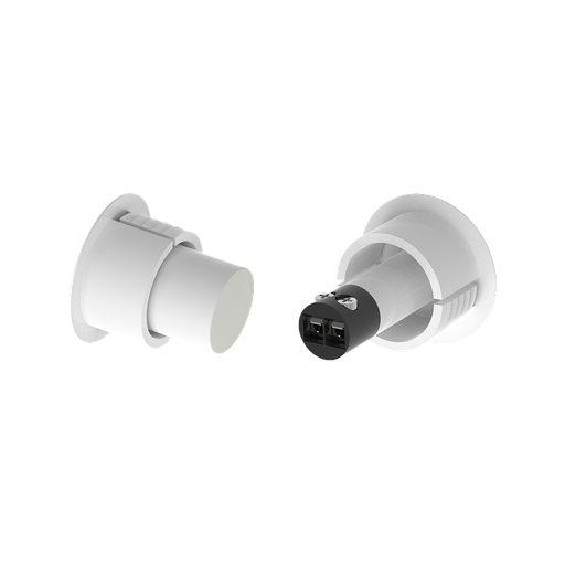 [ZE990004607] Zennio Contact magnétique encastré (Porte métallique - Blanc)