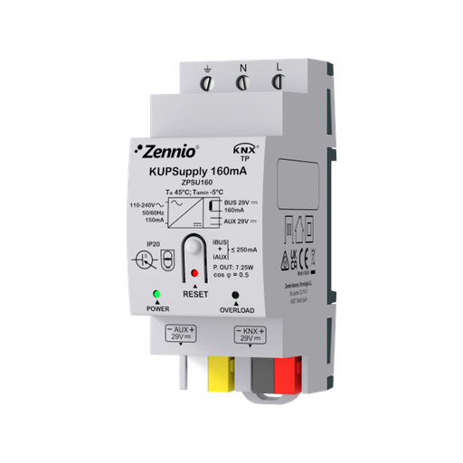 [ZEZPSU160] Zennio KUPSupply 160 mA