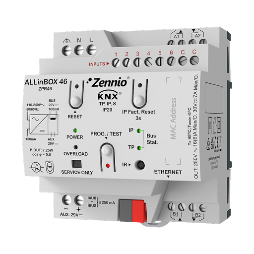 [ZEZPR46] Zennio ALLinBOX 46