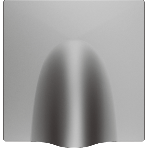 [ZE830002106] Zennio ZS55 - Afdekking voor kabeluitgang (Zilver)