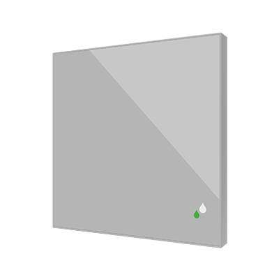[ZEZSFSENV2S] Zennio Flat Sensato v2 (Argent)