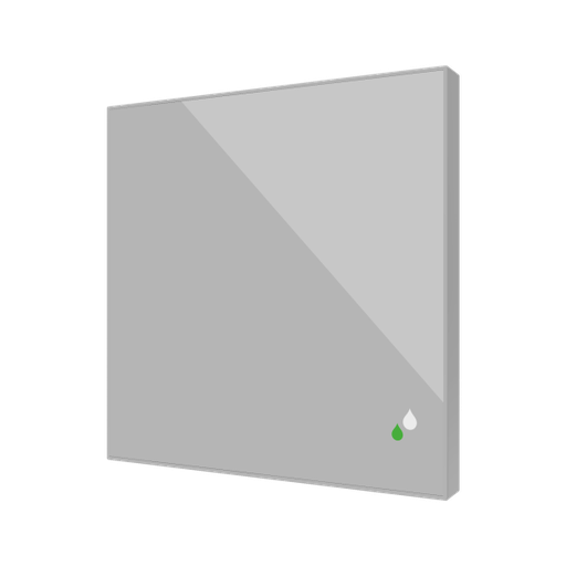 [ZEZSFSENV2S] Zennio Flat Sensato v2 (Zilver)