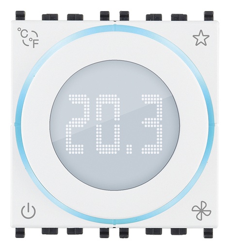[VI02972.B] Vimar KNX - Draaithermostaat 2M (Wit)